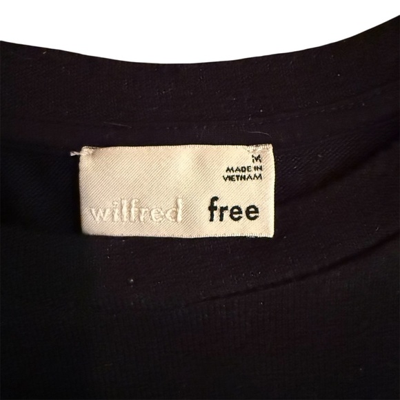 Wilfred Black Crop Top with EDM Oilers Design - Picture 2 of 4